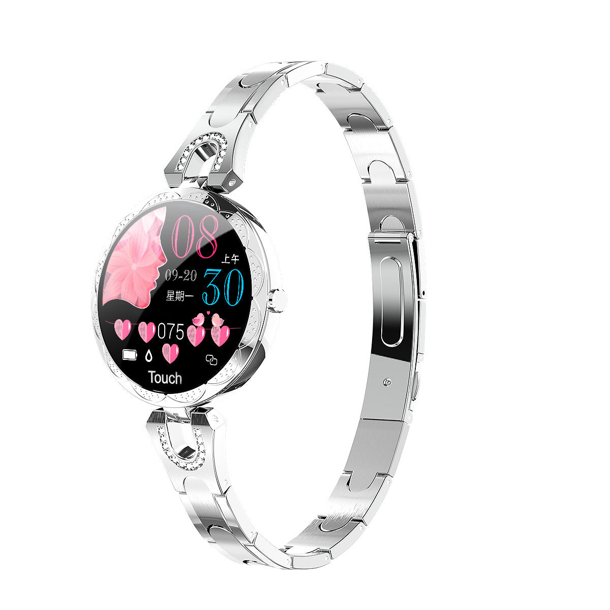 Modische Sport-Smartwatch für Damen