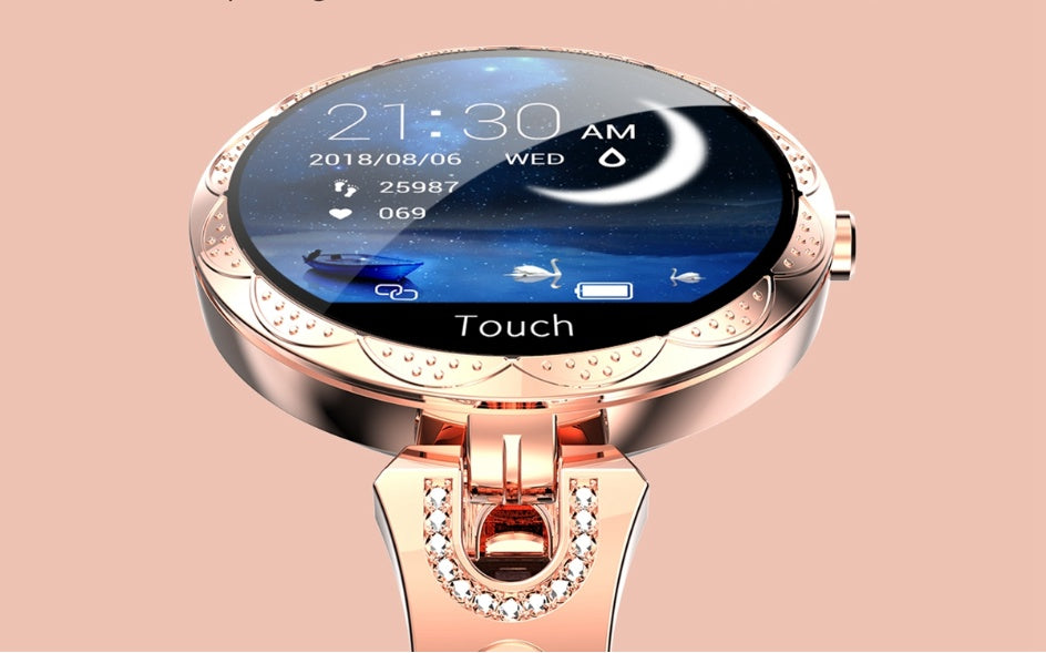 Modische Sport-Smartwatch für Damen