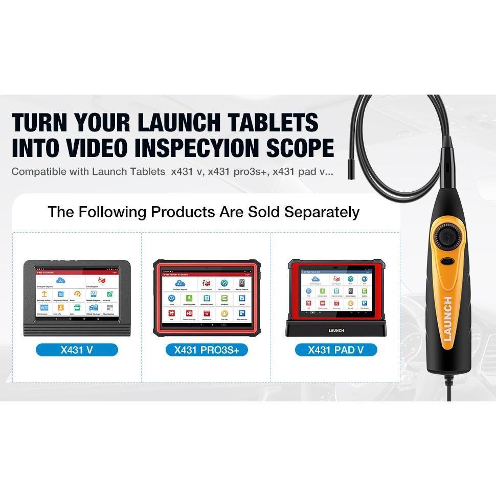 X431 VSP600 HD Waterproof Video Endoscope
