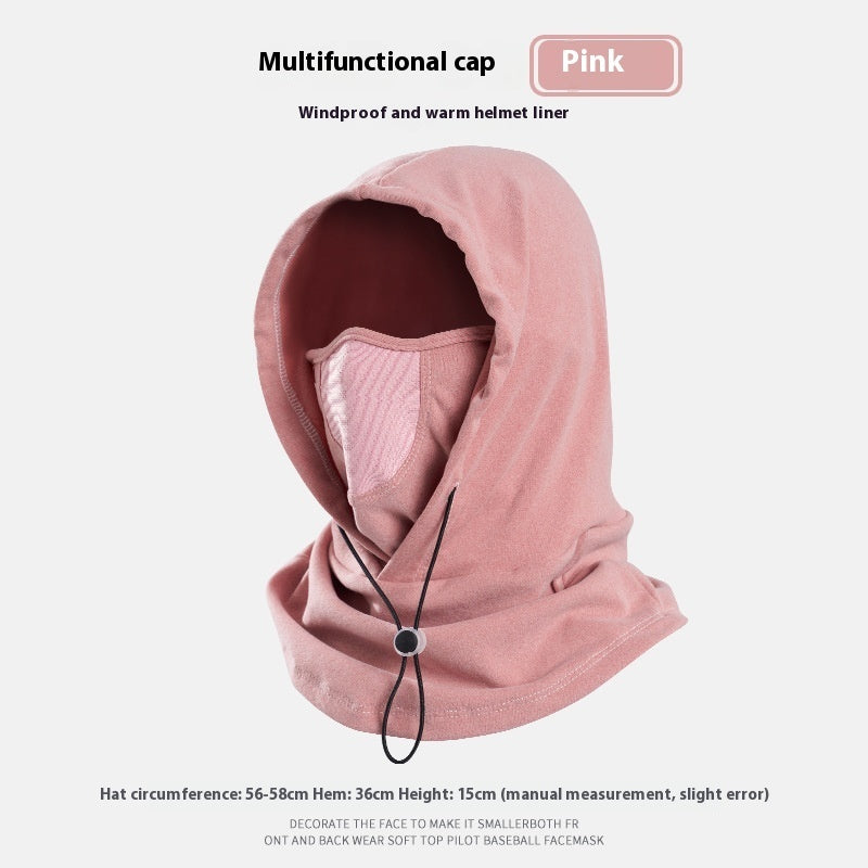 Thermal Fleece Hooded Neck Warmer