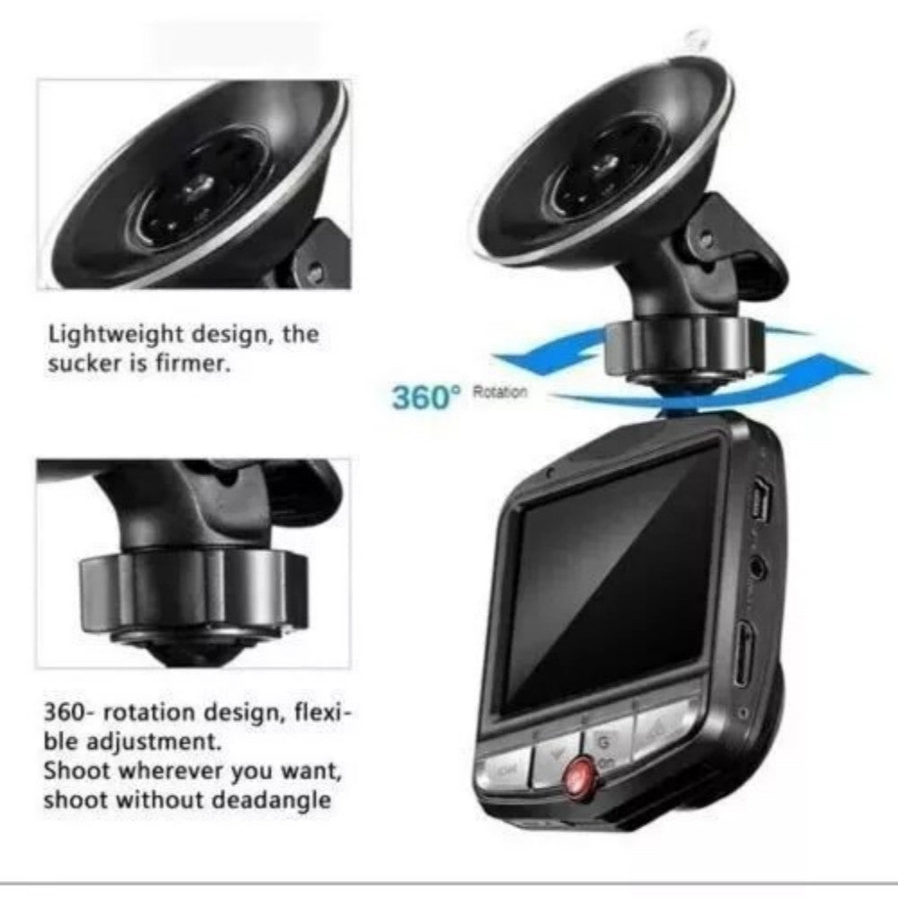 2,4" Full HD 1080P Dashcam-Auto-DVR