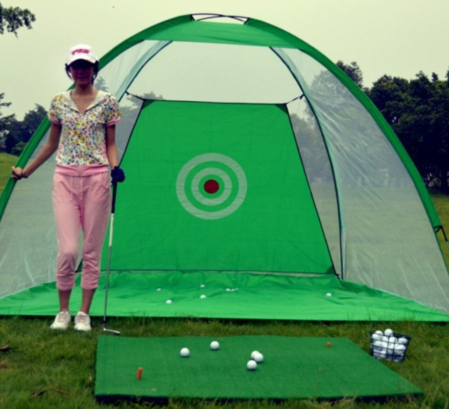Cage de pratique de golf en filet pour l'extérieur