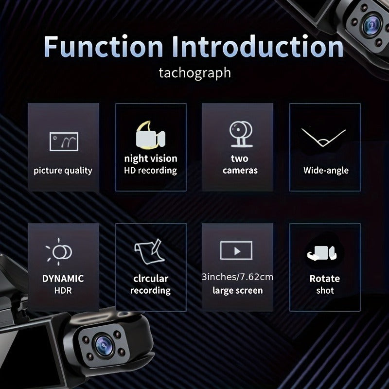 Treasure M8 Dashcam mit 32 GB Speicher