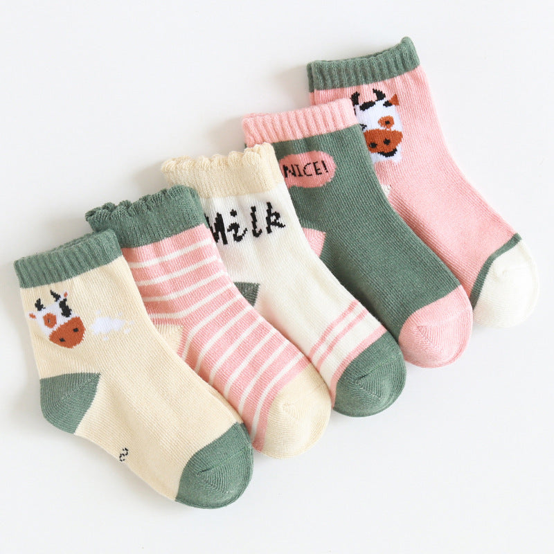 Fun Cartoon Pattern Stockings