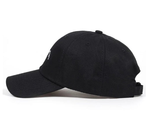 Casquette de baseball ajustable unisexe brodée