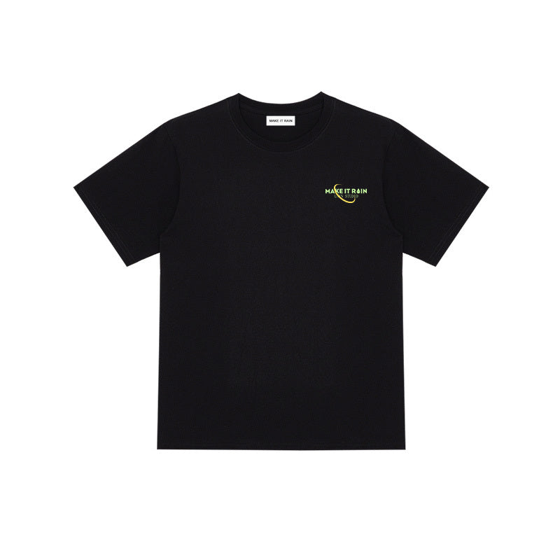 Korean Ins Retro Hip Hop Men’s T-Shirt