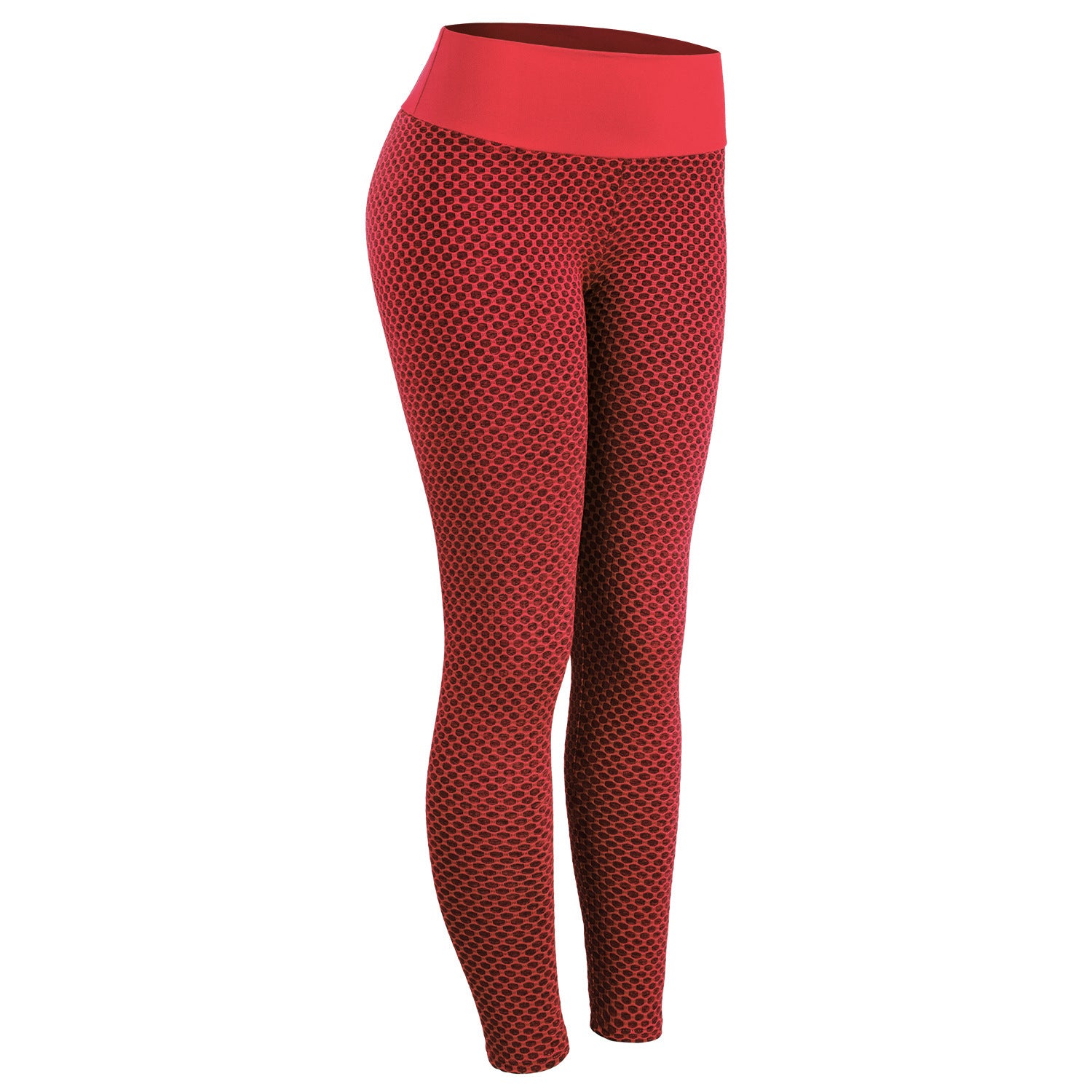 Leggings de yoga sans couture à carreaux