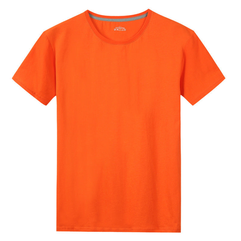 Men’s Solid Cotton Short Sleeve Tee