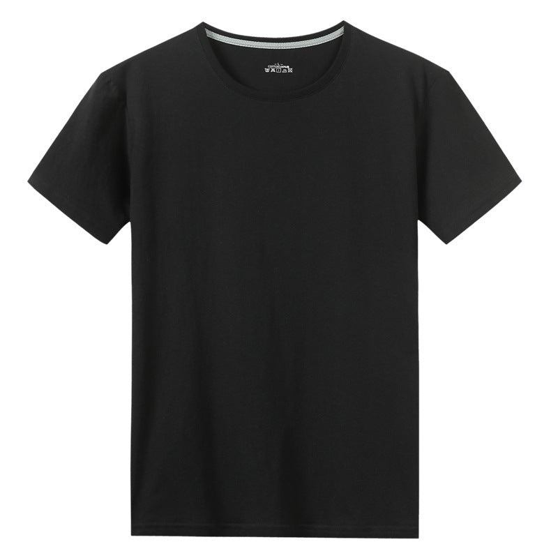 Men’s Solid Cotton Short Sleeve Tee