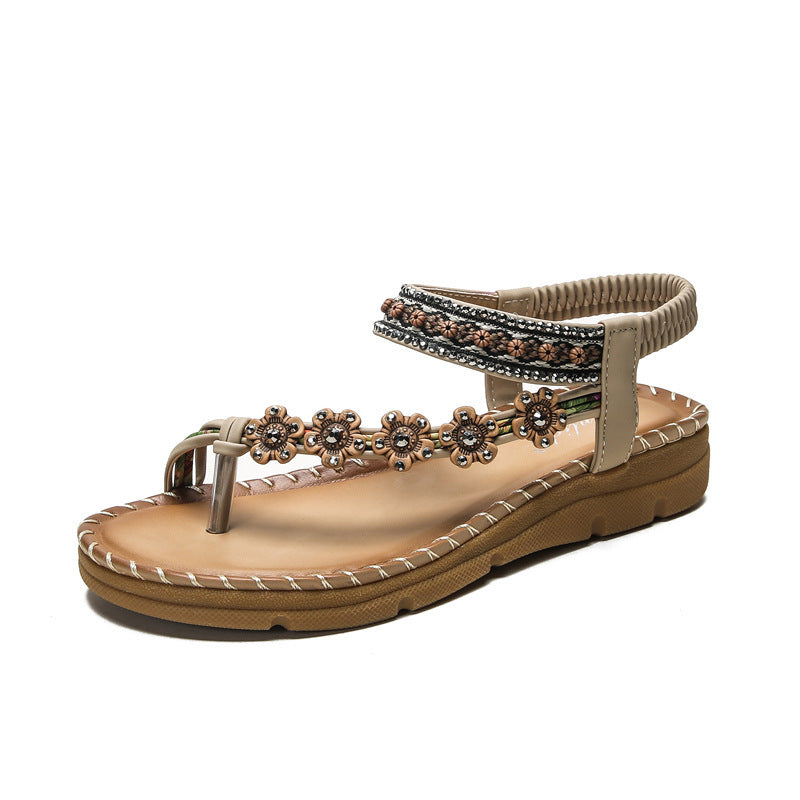 Bohemian Ethnic Platform Sandals Women