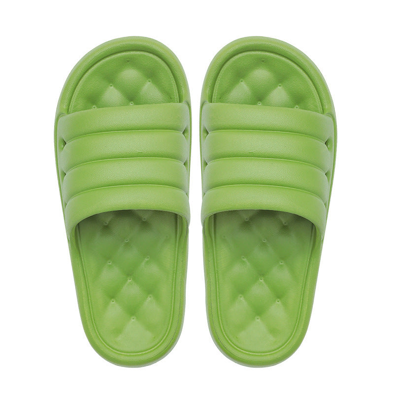 Unisex-Sandalen in einfarbiger Anti-Rutsch-Optik