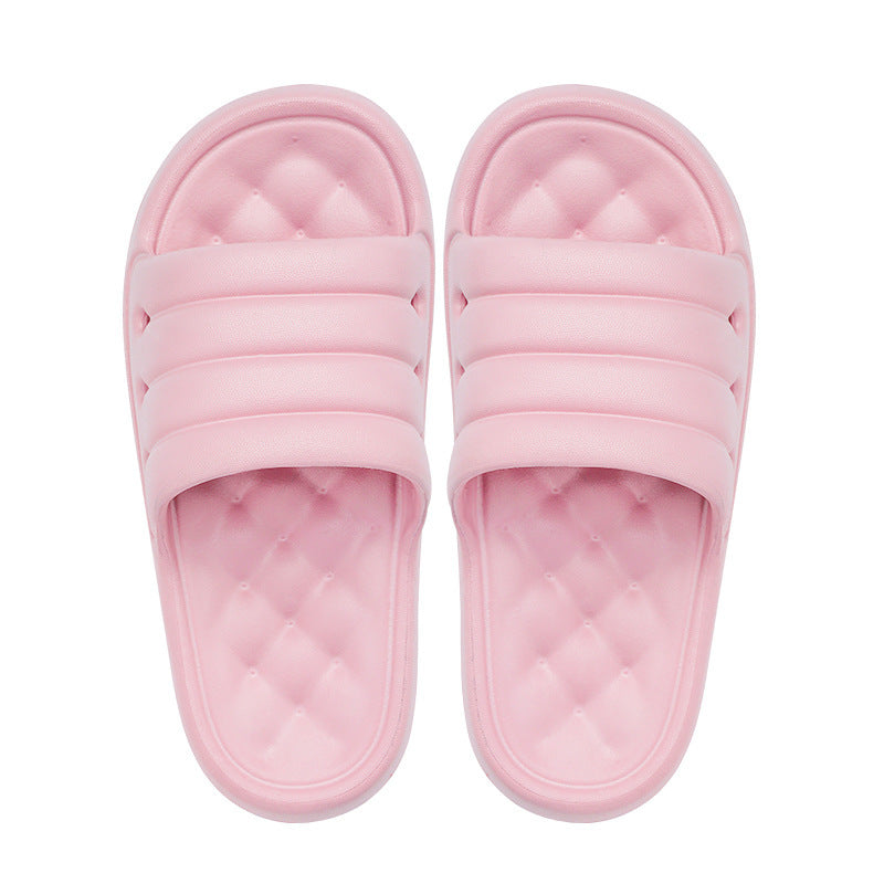 Unisex-Sandalen in einfarbiger Anti-Rutsch-Optik