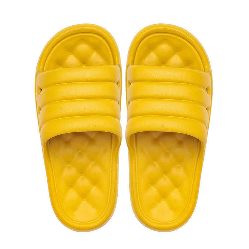 Unisex-Sandalen in einfarbiger Anti-Rutsch-Optik