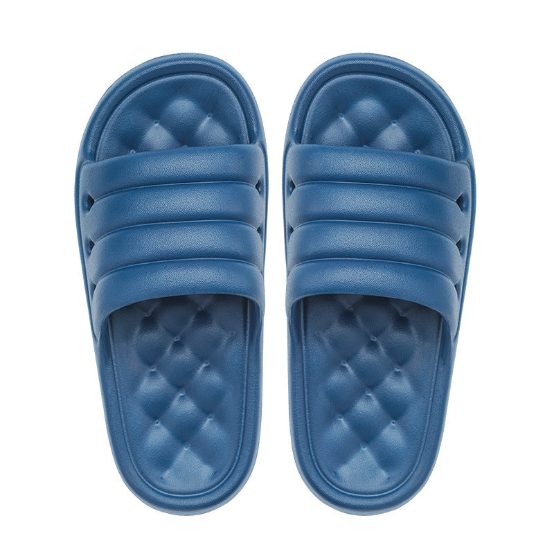 Unisex-Sandalen in einfarbiger Anti-Rutsch-Optik