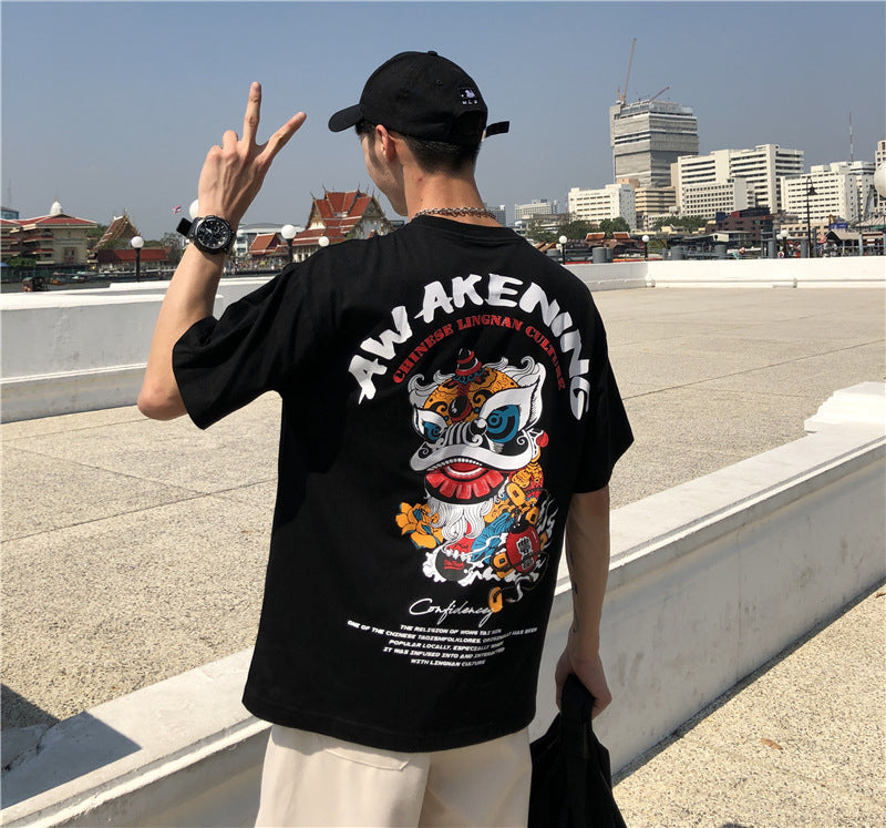 Men’s Harajuku Loose Fit T-Shirt