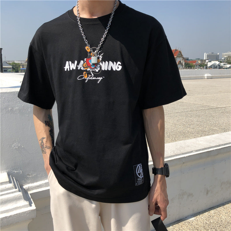 Men’s Harajuku Loose Fit T-Shirt