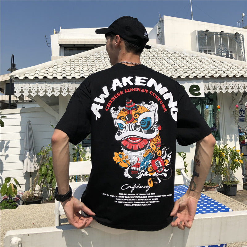 Men’s Harajuku Loose Fit T-Shirt