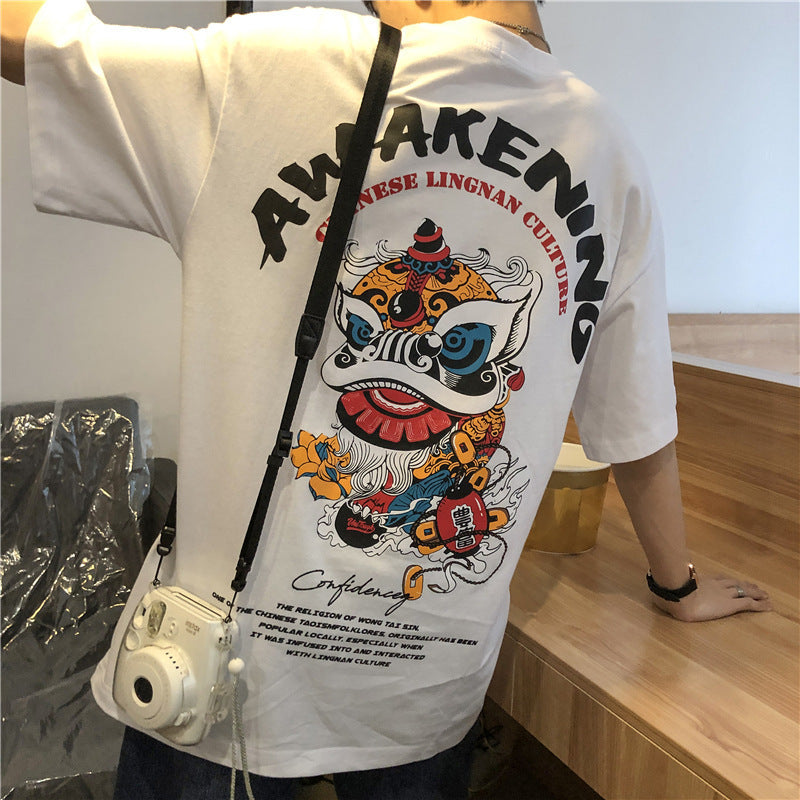 Men’s Harajuku Loose Fit T-Shirt