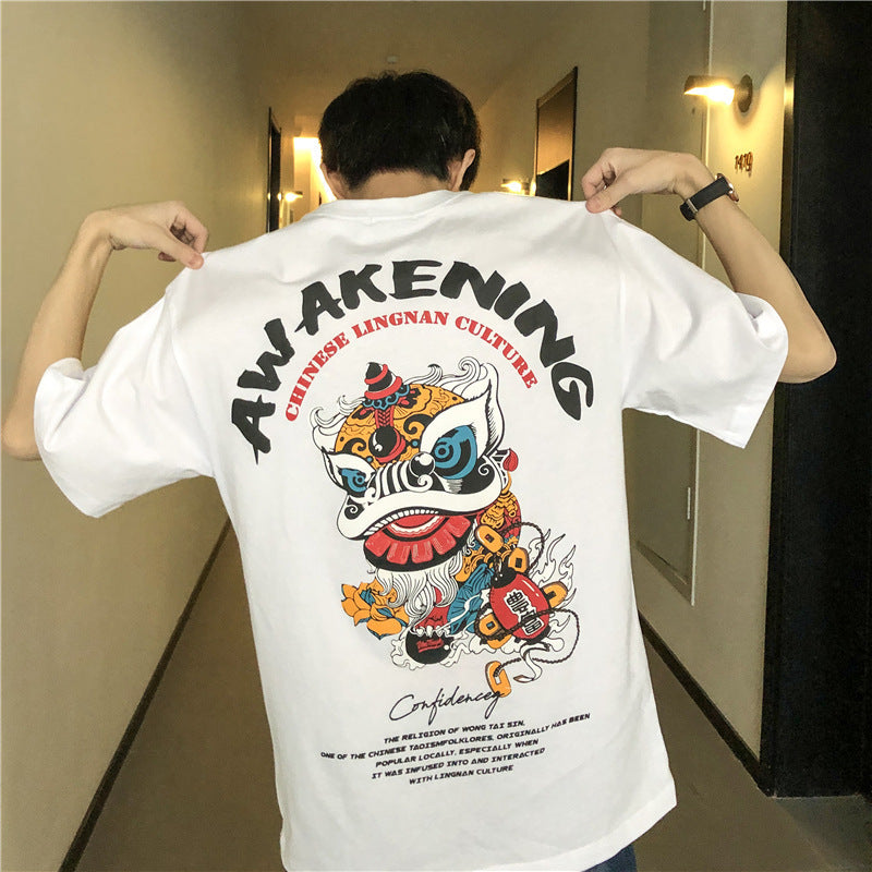 Men’s Harajuku Loose Fit T-Shirt