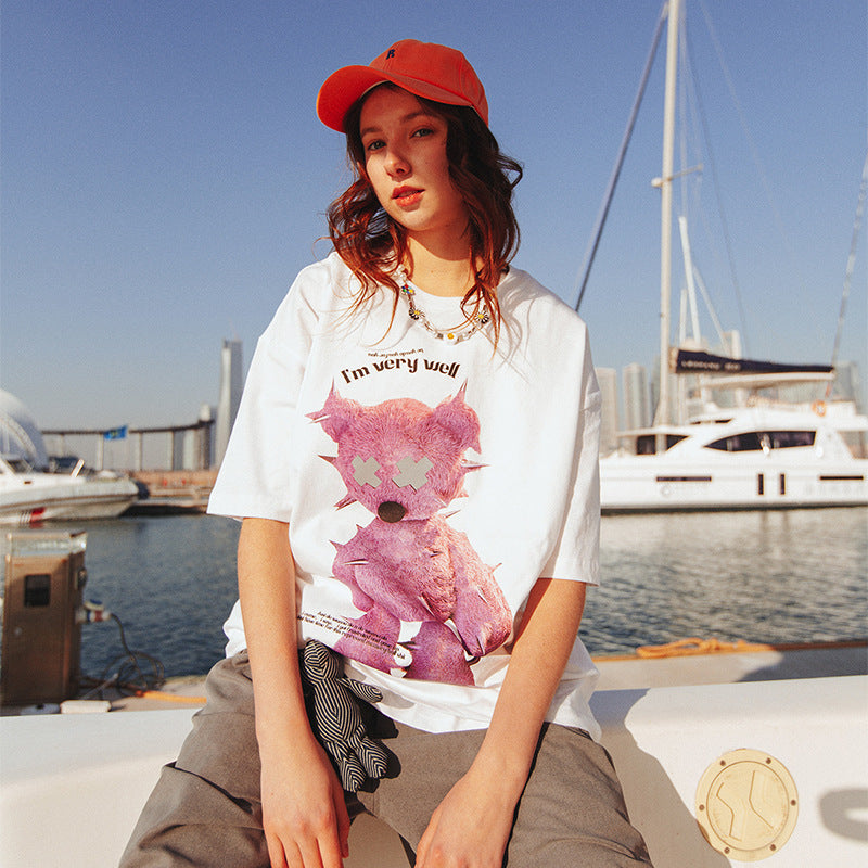 Reflective Oversized Graphic Tee
