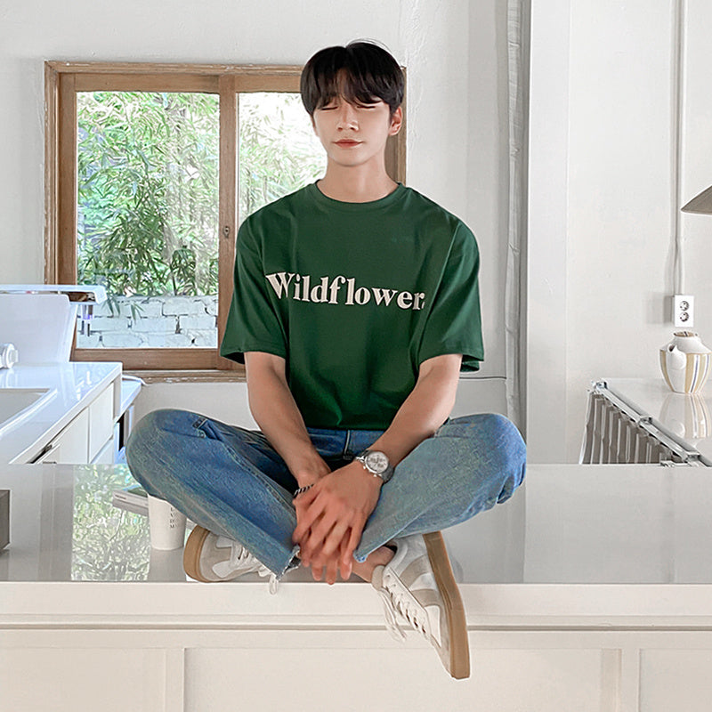 Mrcyc Korean Casual Loose T-Shirt Men