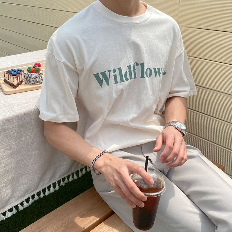 Mrcyc Korean Casual Loose T-Shirt Men