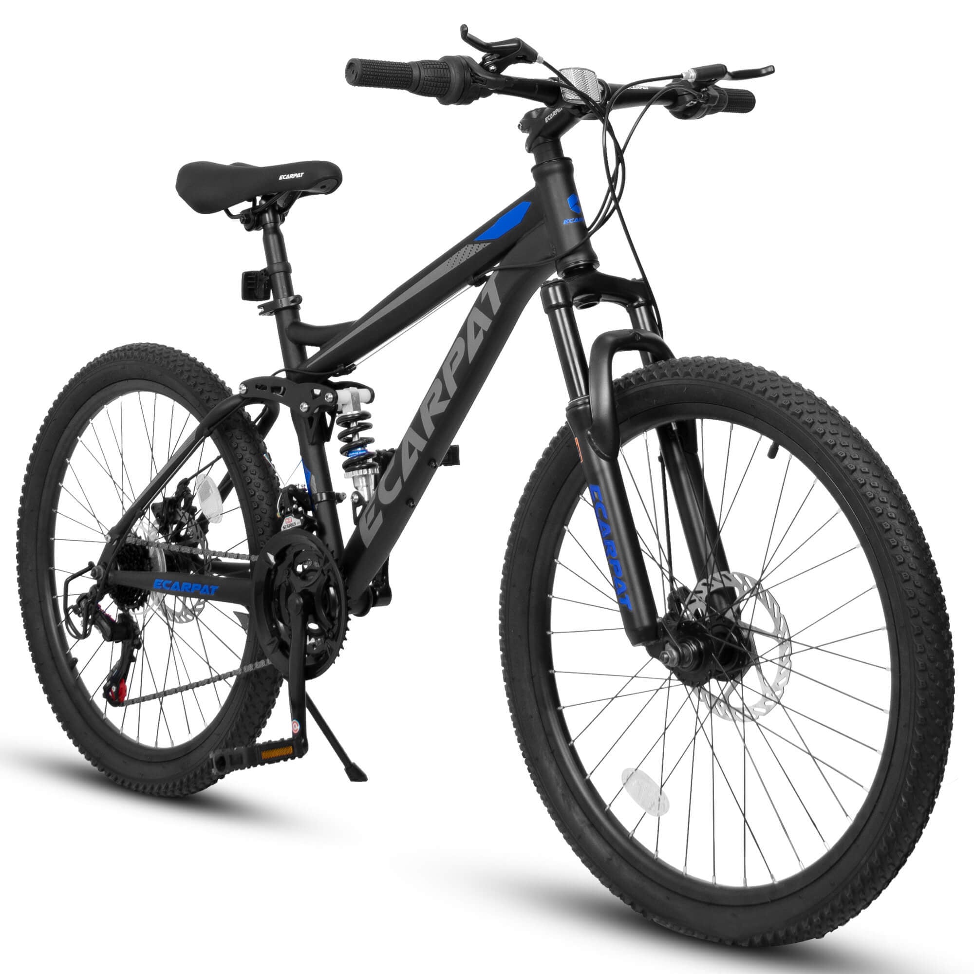 24-Zoll-MTB-Fahrrad, 21-Gang, Scheibenbremsen, robuster Rahmen