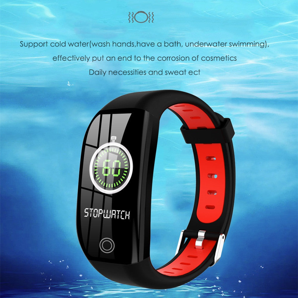 Bracelet de surveillance du sommeil à écran couleur F21
