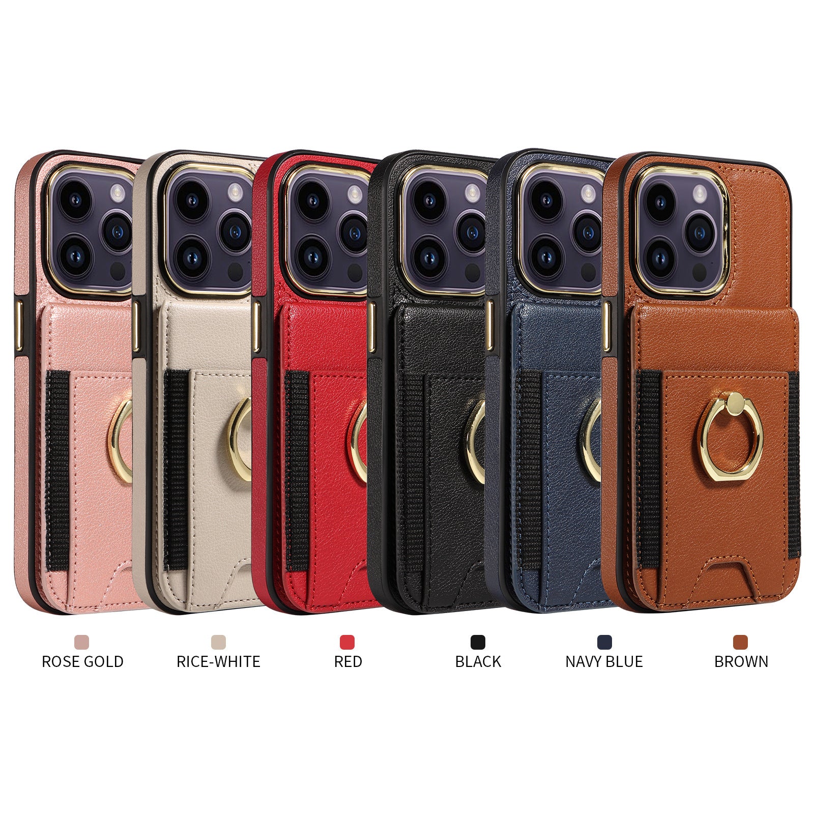Universal Leather Wallet Phone Case