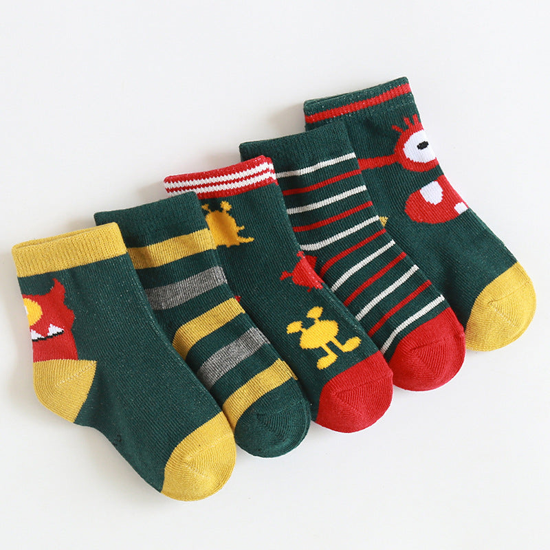 Fun Cartoon Pattern Stockings