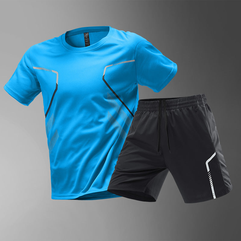 Men’s Quick-Dry Color Block T-Shirt