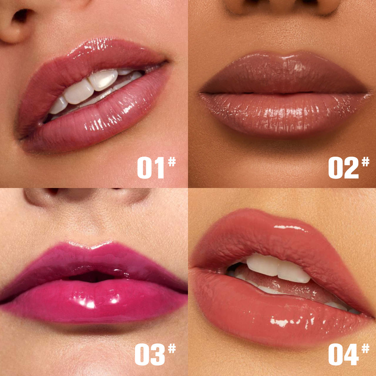 PHOFAY Rose Glow Lip Gloss
