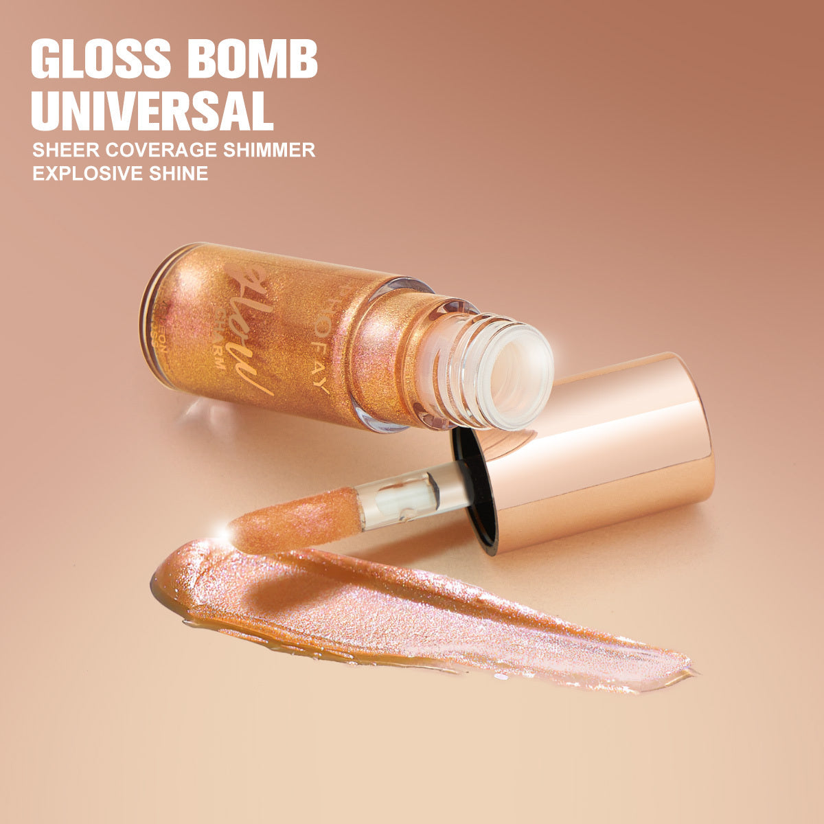 PHOFAY Shimmer Glow Lip Gloss