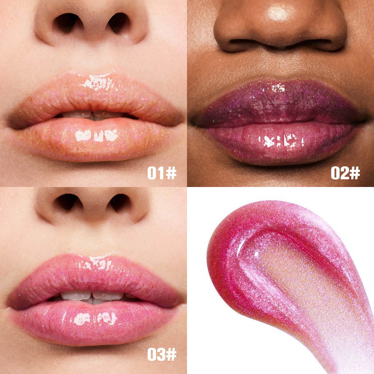 PHOFAY Shimmer Glow Lip Gloss