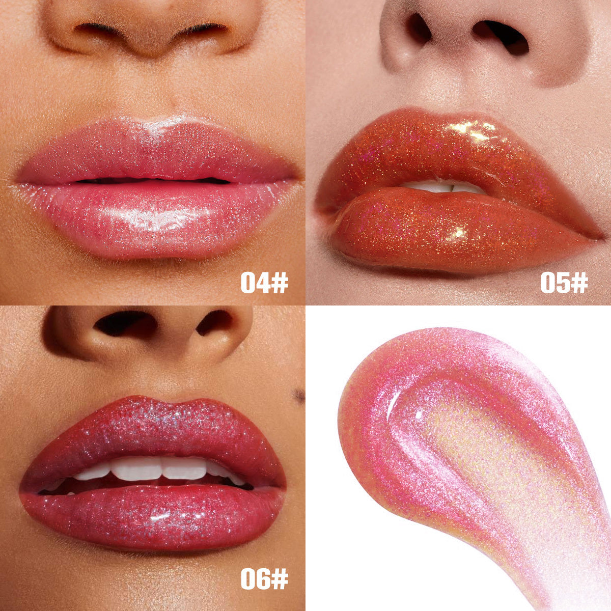 PHOFAY Shimmer Glow Lip Gloss