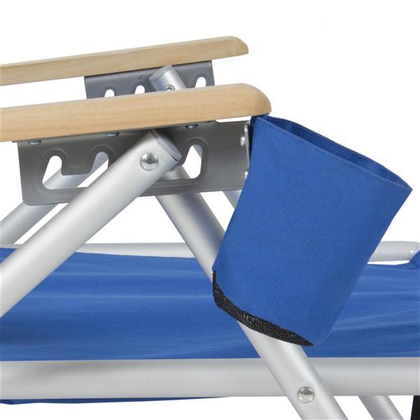 Blue Single Beach Chair
