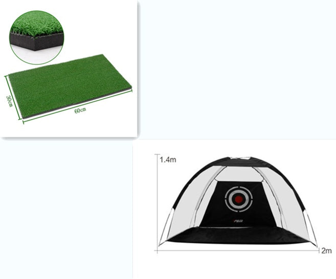 Cage de pratique de golf en filet pour l'extérieur