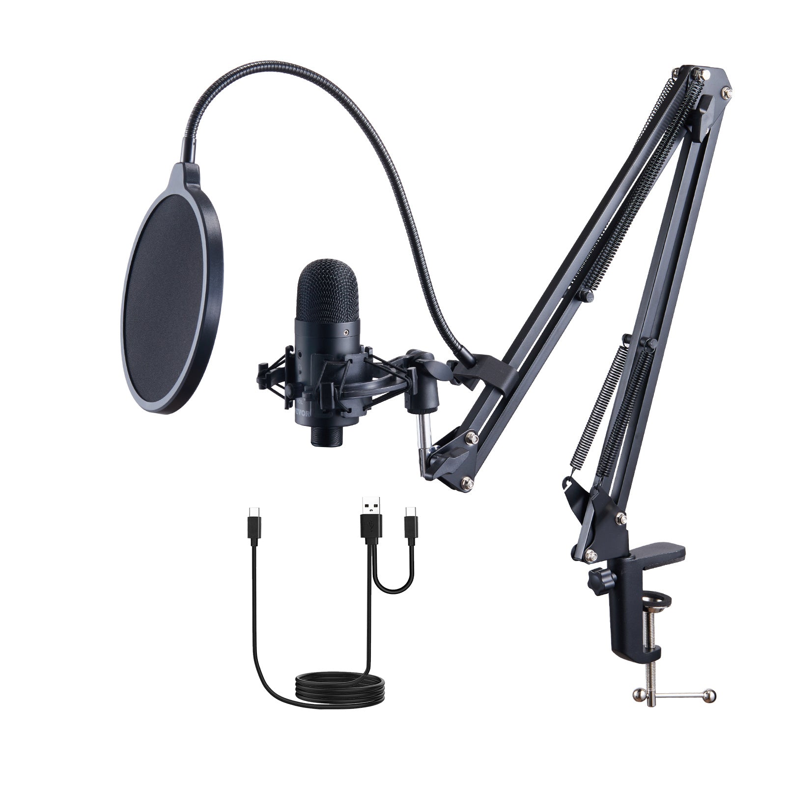 VEVOR USB-Kondensatormikrofon-Set mit Ständer