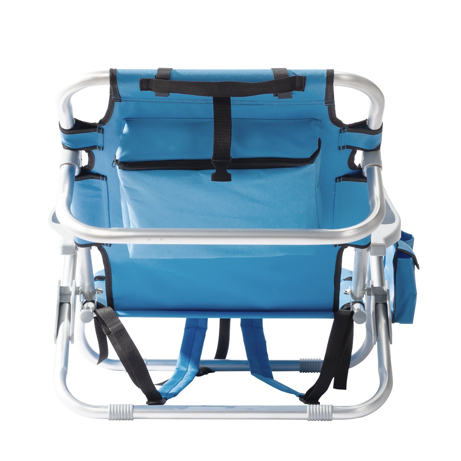 Blauer klappbarer Strandstuhl – Leichtgewicht