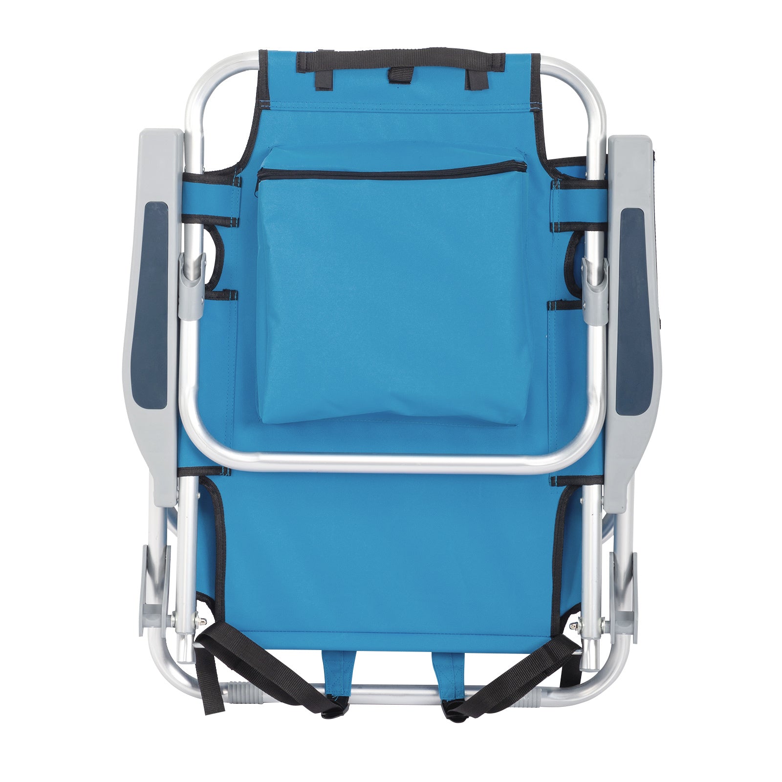 Blauer klappbarer Strandstuhl – Leichtgewicht