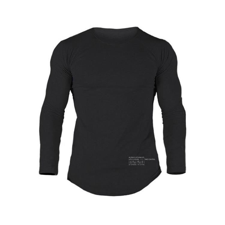 T-shirt d'entraînement à manches longues pour homme