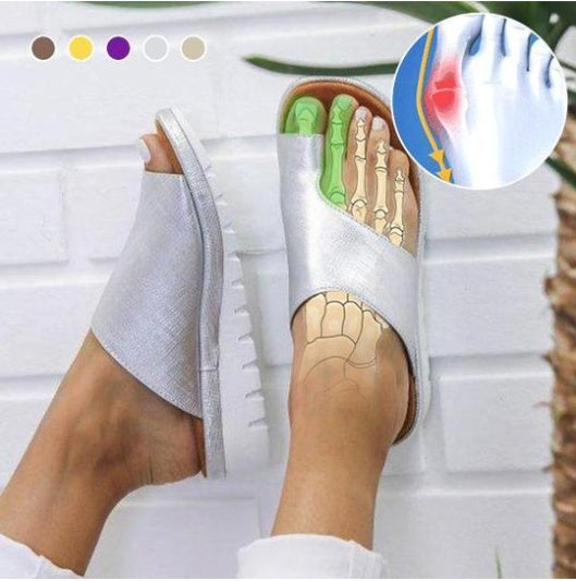 Rutschfeste Plateau-Flip-Flops Damen