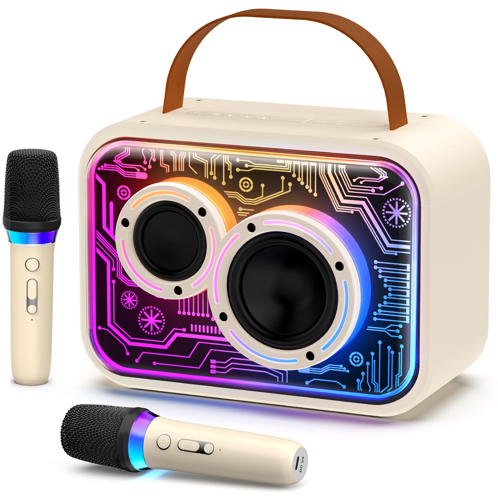 JYX D30 Karaoke with Bluetooth & Lights