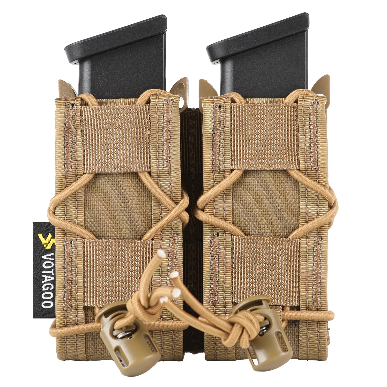 Verstellbare 9-mm-MOLLE-Magazintasche