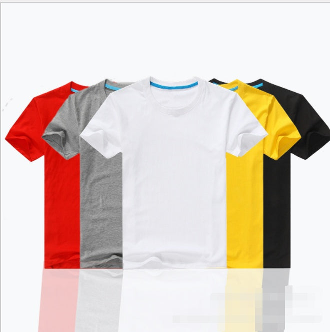 Men's Pure Cotton CVC Short Sleeve Tee