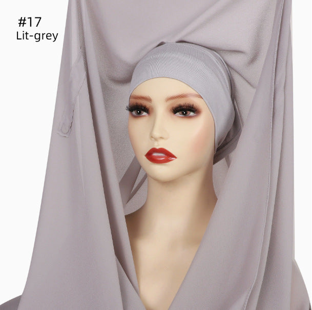 Foulard magnétique en mousseline de soie