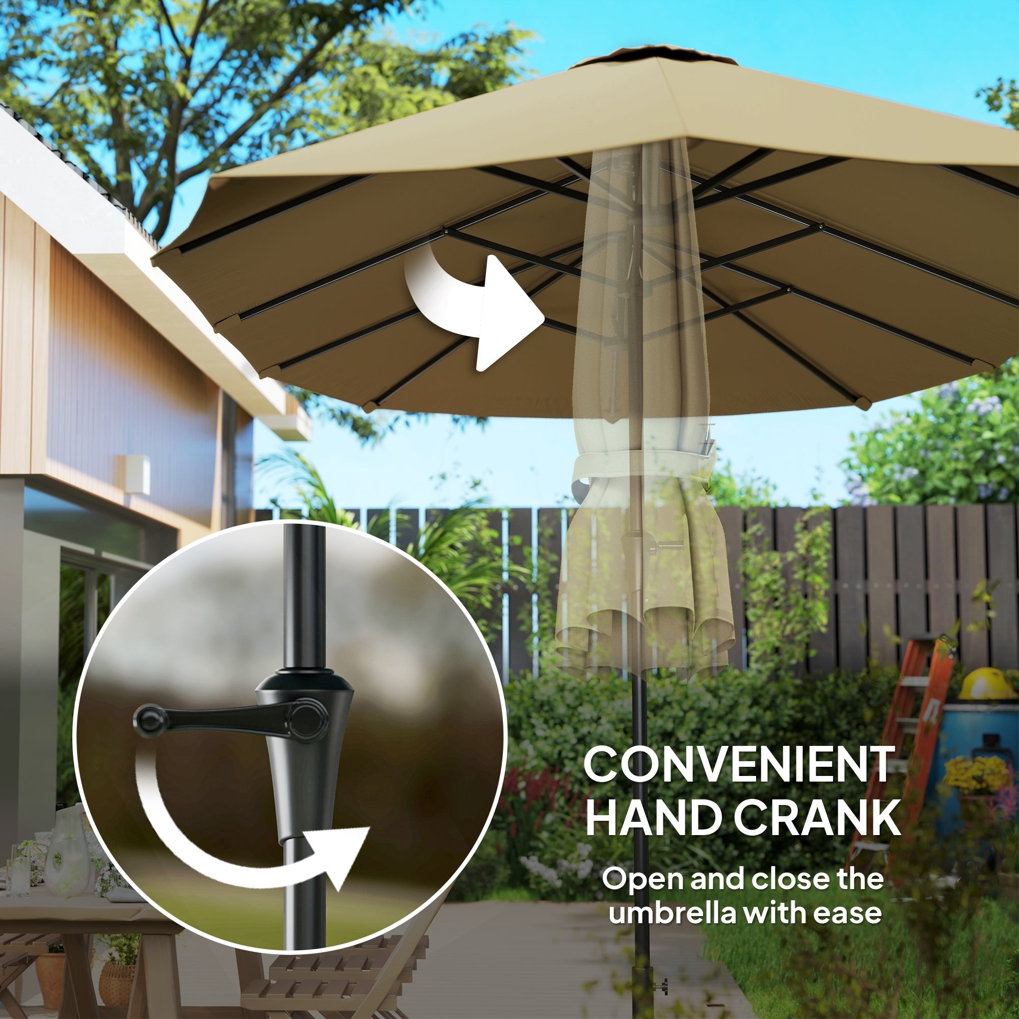 Outdoor Beach Umbrella – Ships Weekdays Only