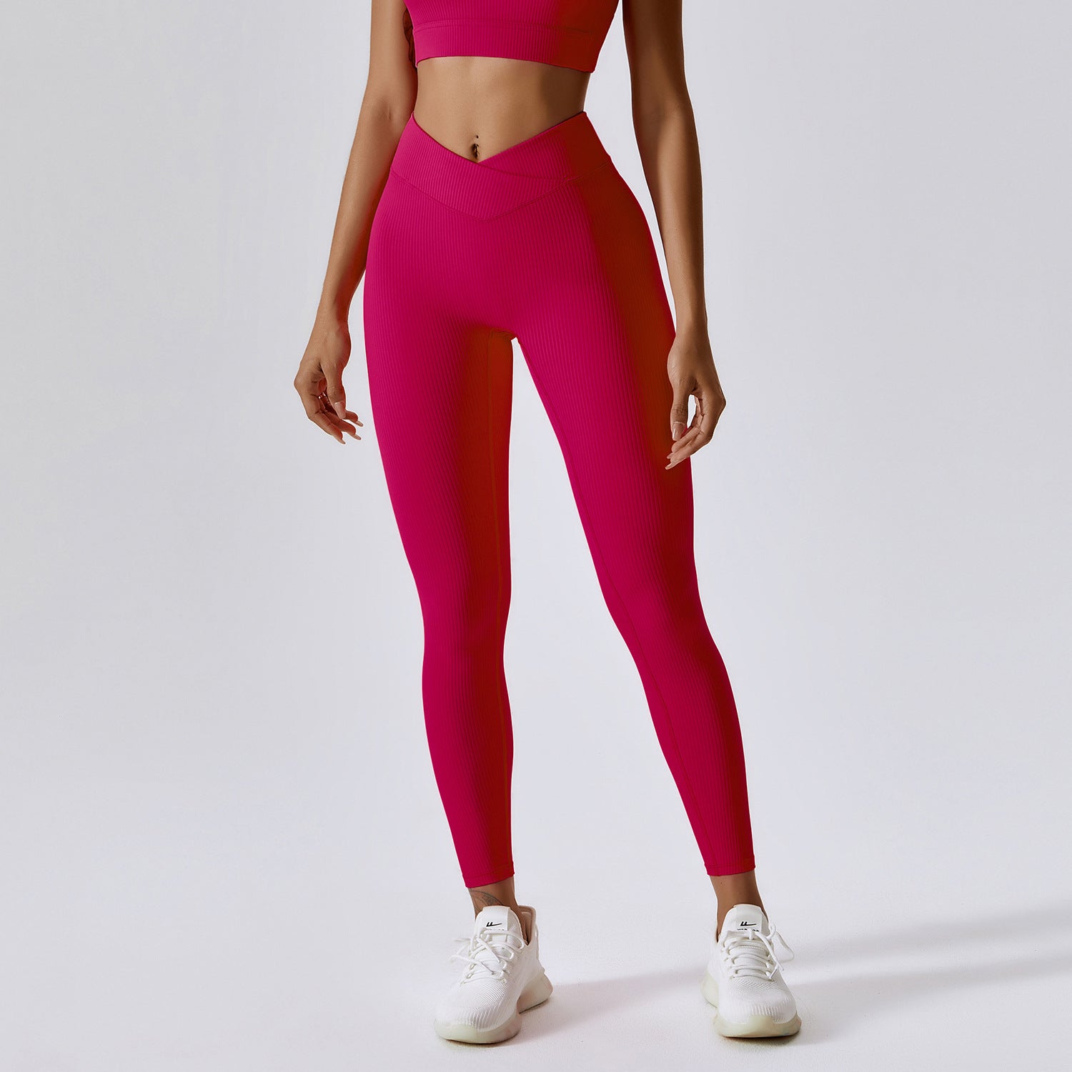 Pantalon de yoga moulant fileté – Vêtements d'extérieur