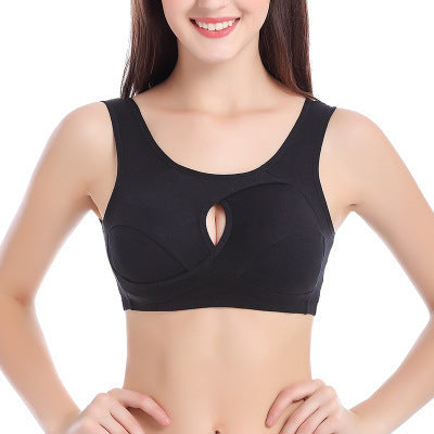 Plus Size Wireless Cotton Bra
