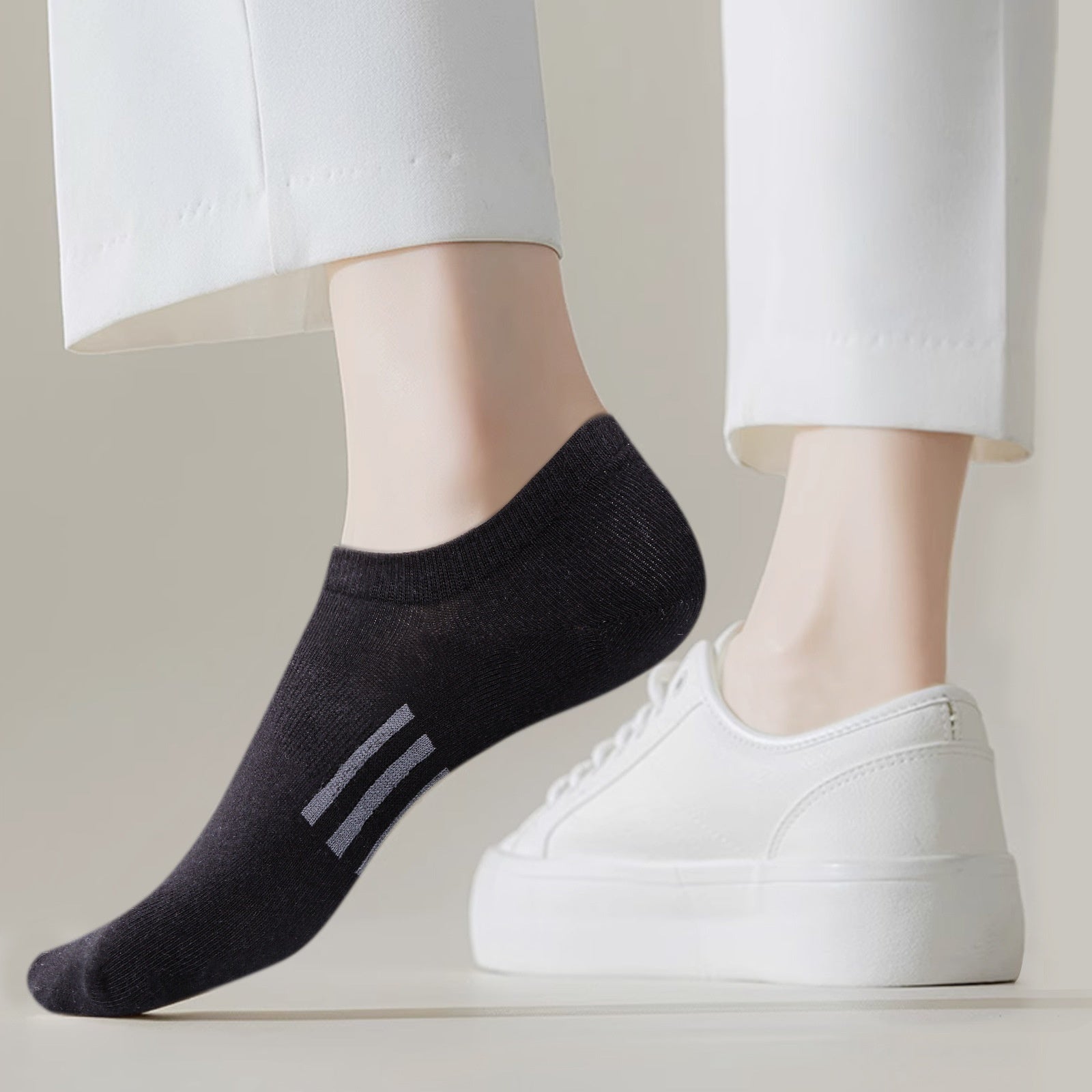 Invisible Cotton Socks for Summer